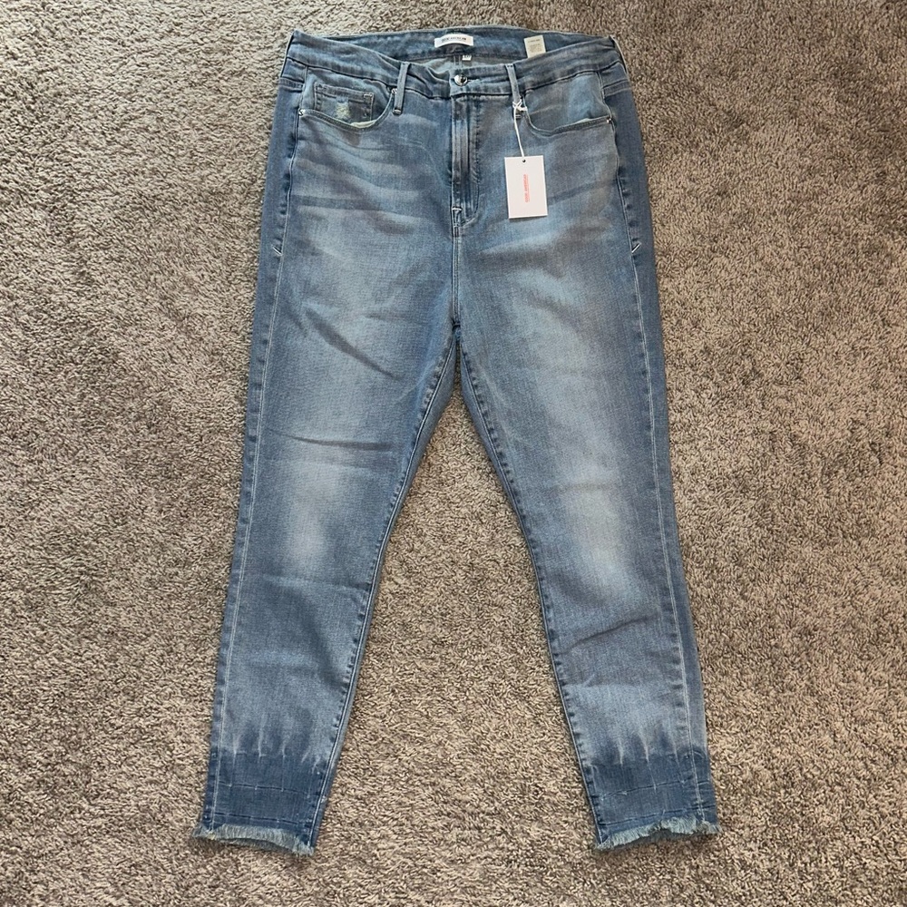 NWT Good American Women’s Good Legs High Waist Skinny Denim Jeans